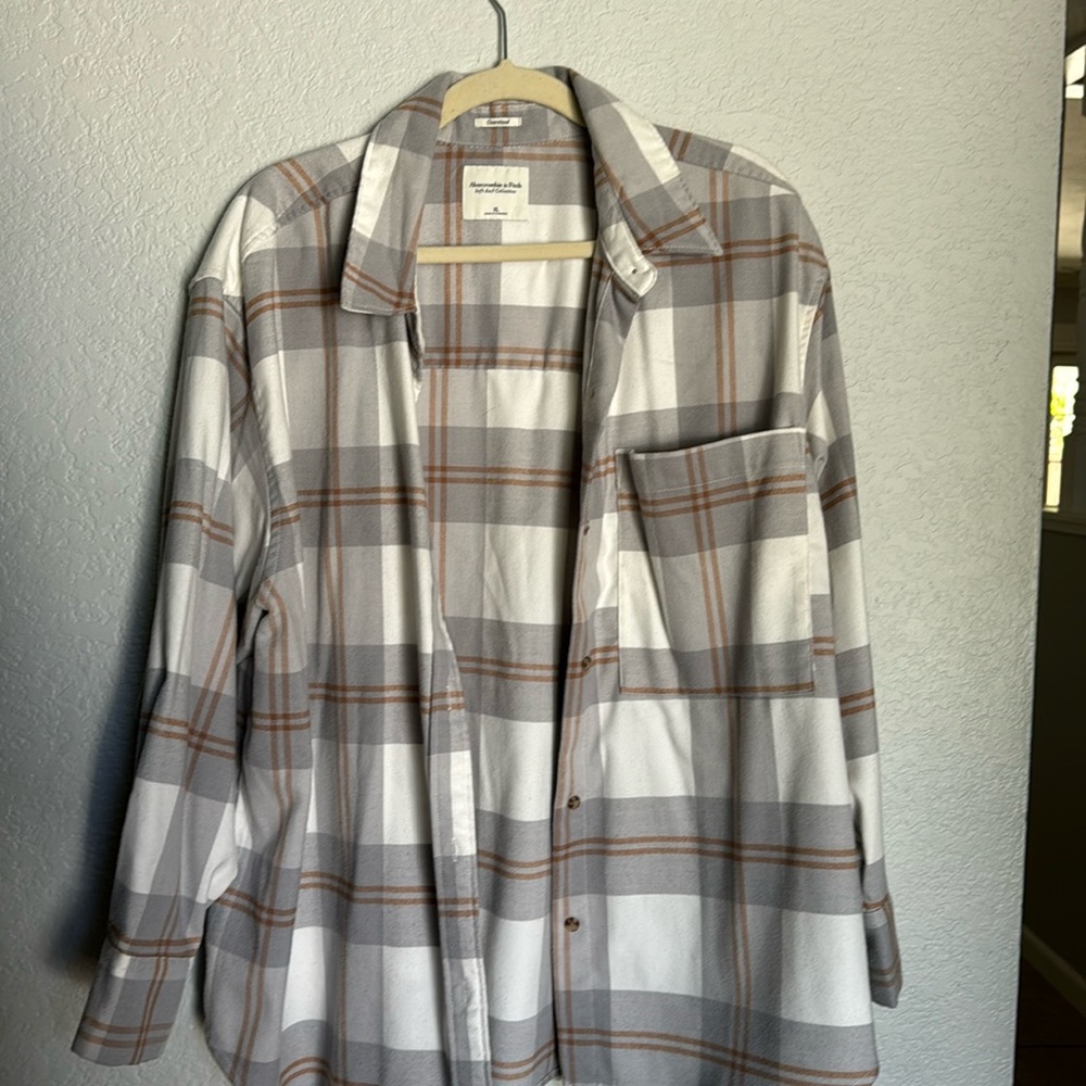 Abercrombie and Fitch flannel